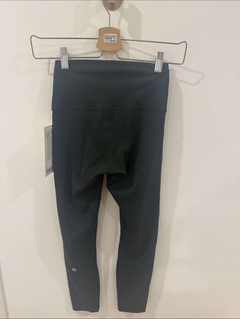 Lululemon Wunder Train HR High-Waist Dark Green Active Leggings - Picture 5 of 5